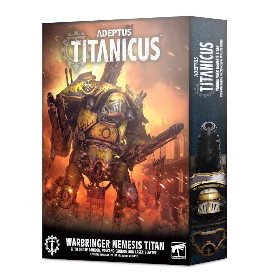 Adeptus Titanicus Warbringer Nemesis W/Quake Cannon