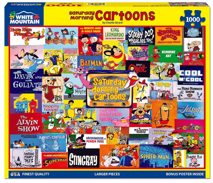 Saturday Morning Cartoons - 1000 Pieces