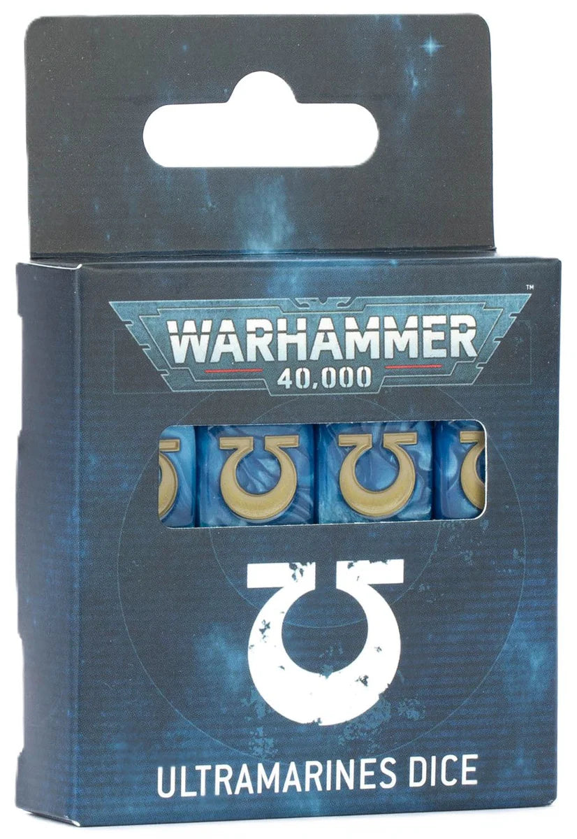 Warhammer 40000 Ultramarines Dice