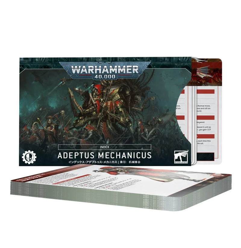 Adeptus Mechanicus Datasheet Cards 10th Edition