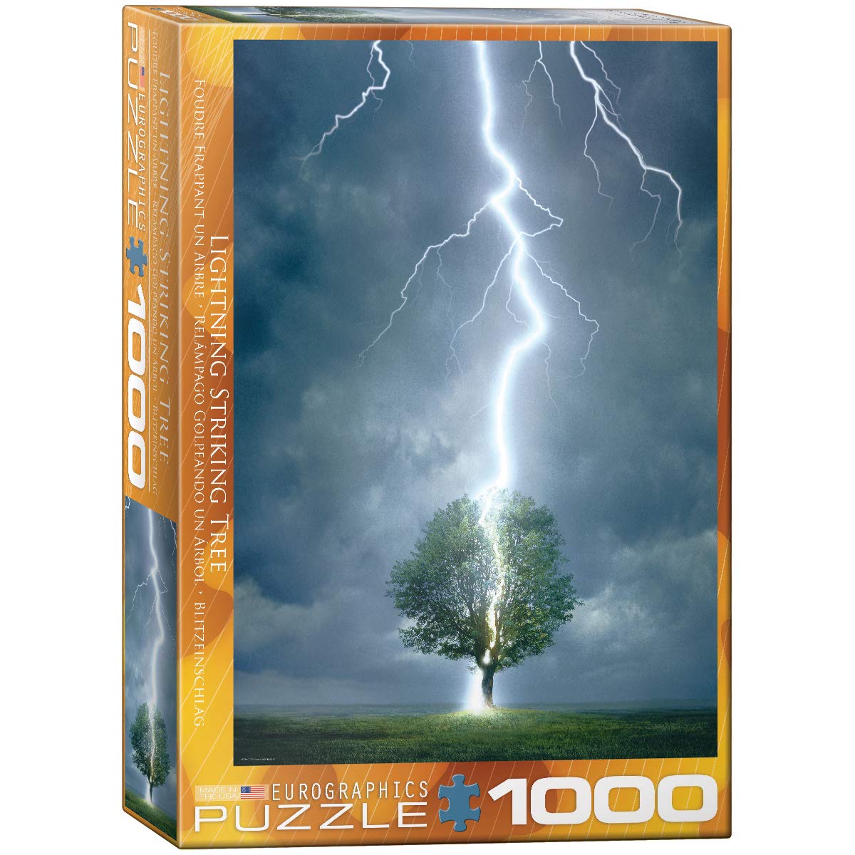 Lightning Striking Tree