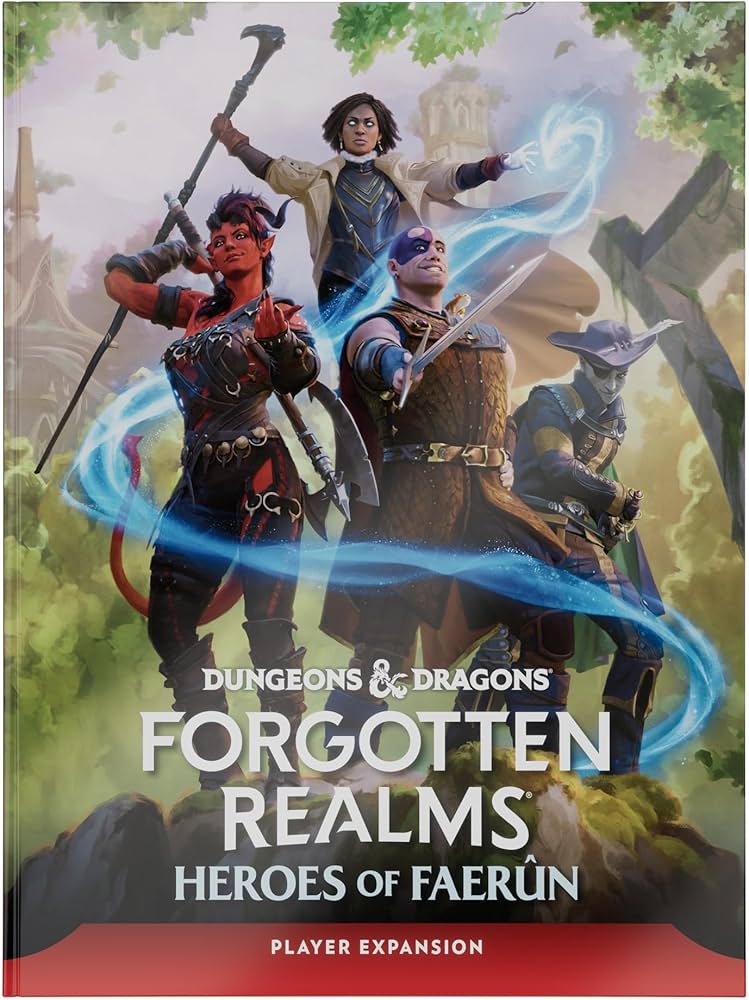 D&D Forgotten Realms: Heroes of Faerun Hard Cover
