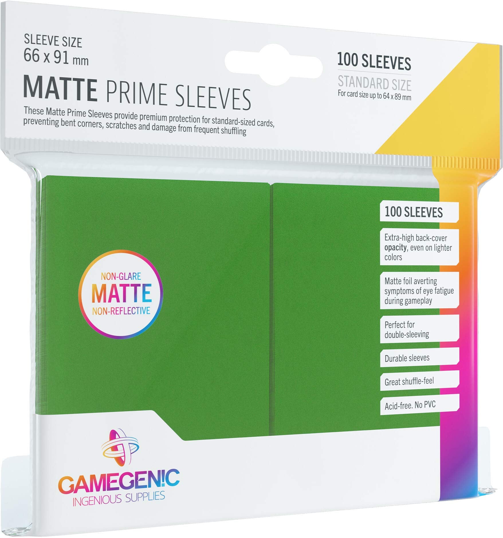Matte Prime Green Sleeves