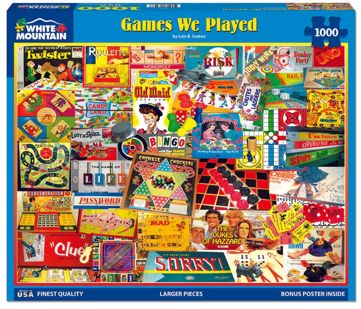 The Games We Played - 1000 Pieces