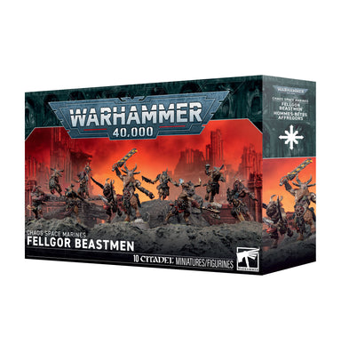 Chaos Space Marines Fellgor Beastmen - boxed product