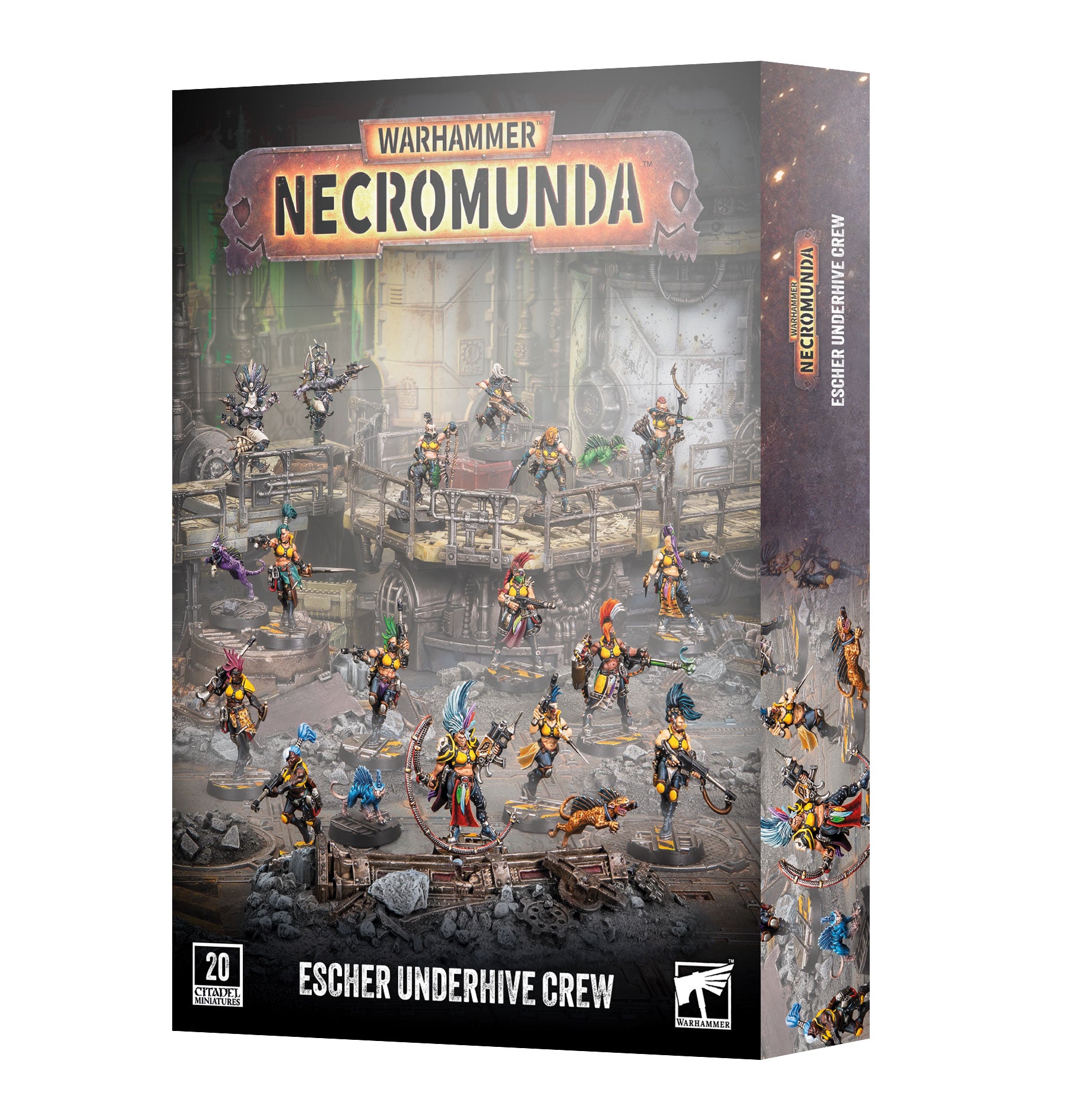 Necromunda Escher Underhive Crew - boxed product