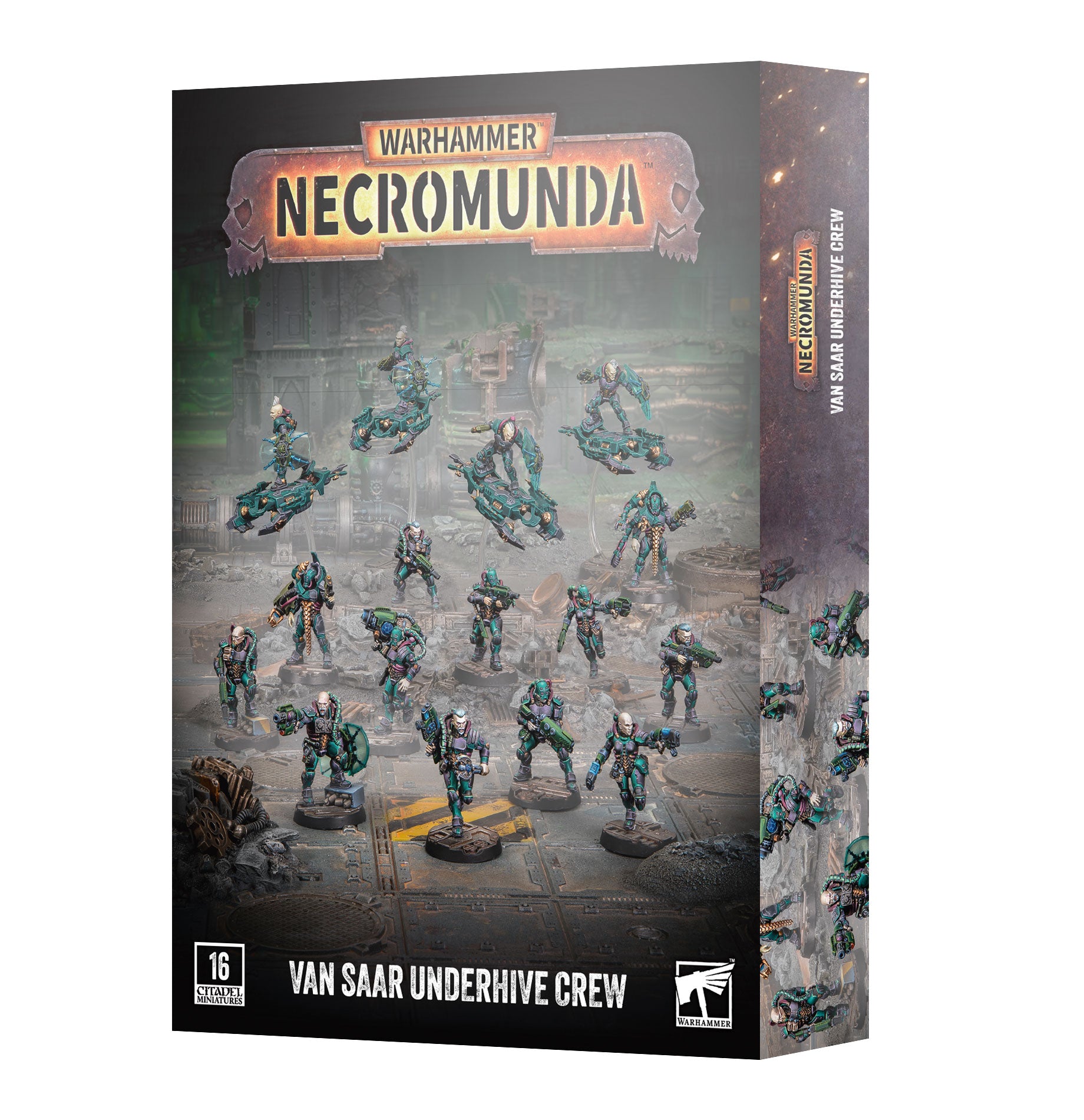Necromunda Van Saar Underhive Crew - boxed product
