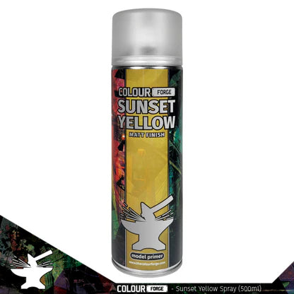 Sunset Yellow Colour Forge Spray