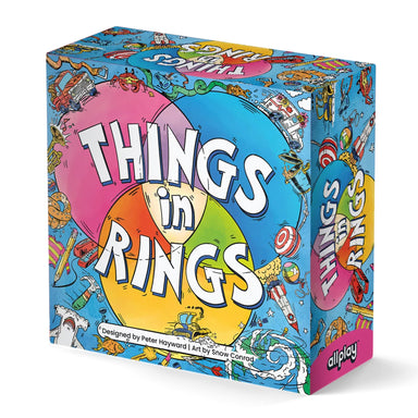 Things in Rings party game box cover