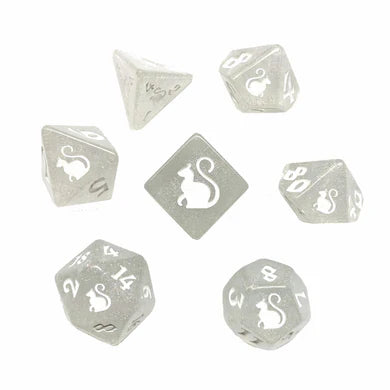 Kitty Clacks Snowball RPG Dice Set (BOW)