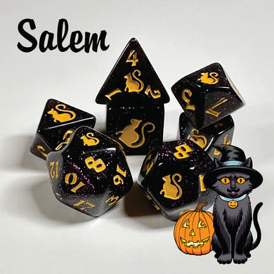 Salem the Familiar RPG Dice Set