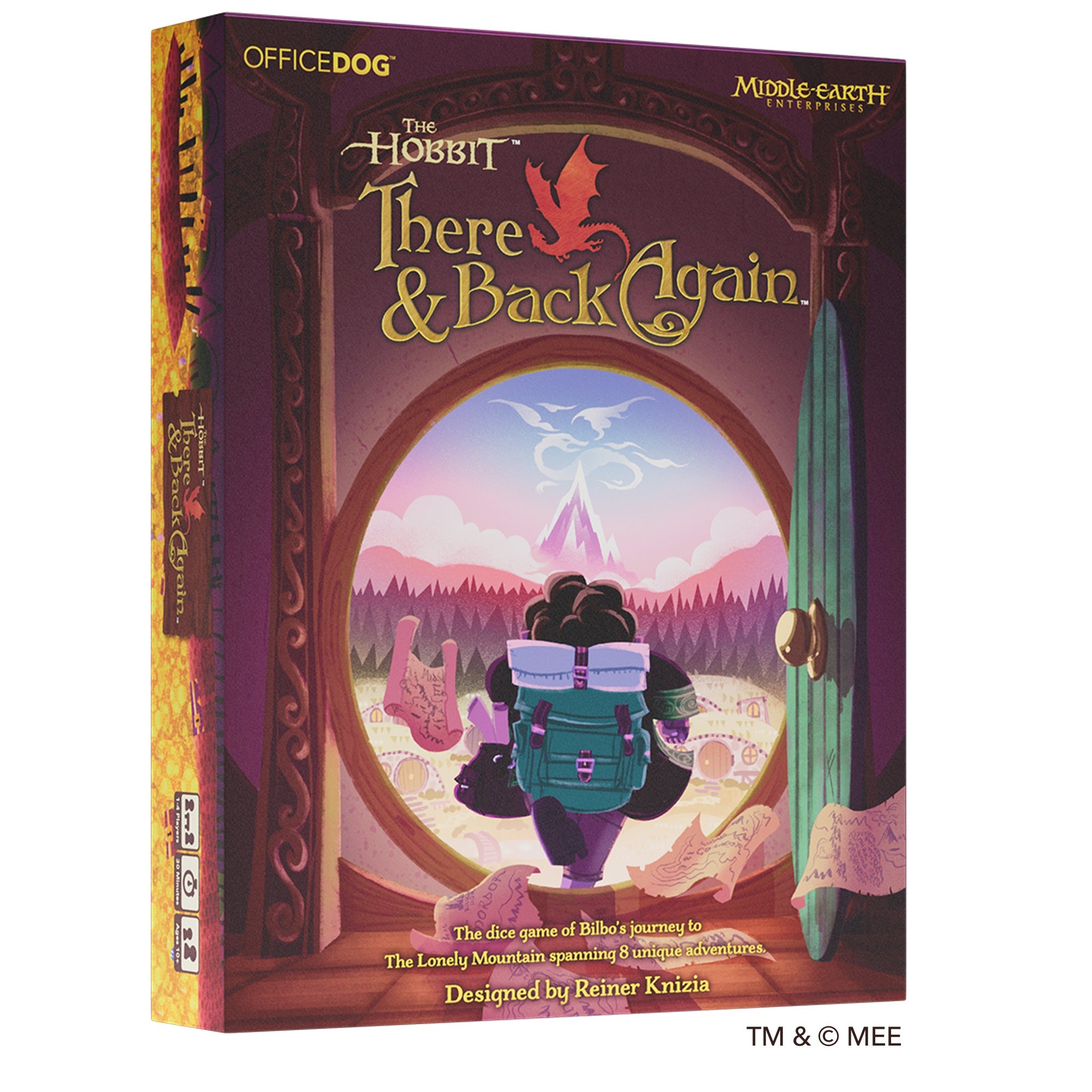 The Hobbit There and Back Again box cover