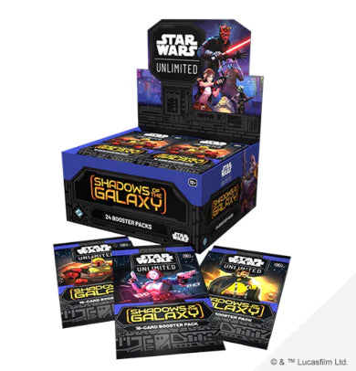 SWU Shadows of the Galaxy Booster Display