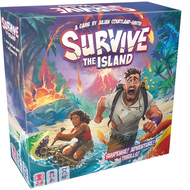 Survive the Island board game box cover