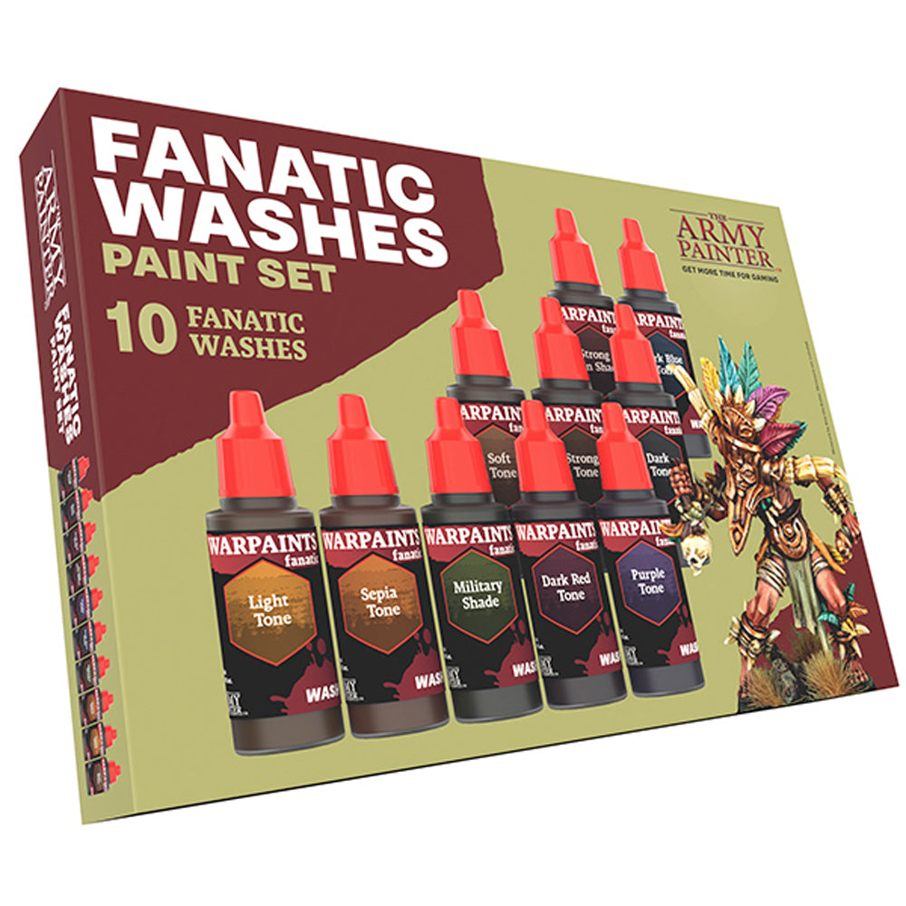 Fanatic Paints Washes Set (10 washes)