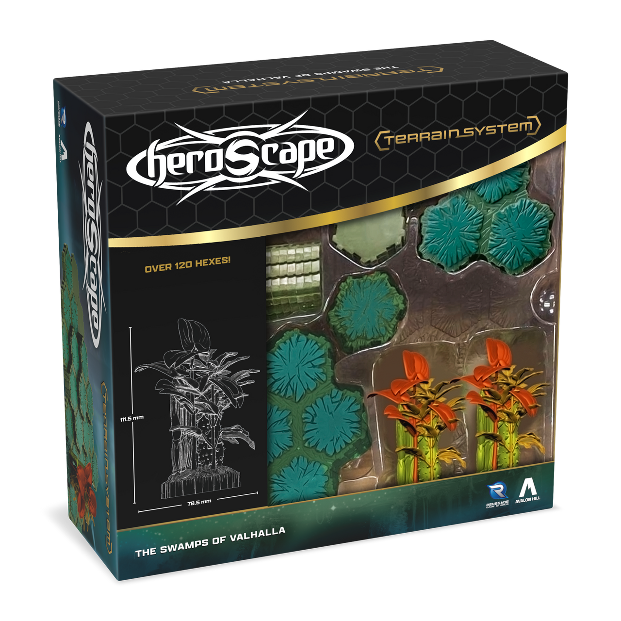 Heroscape Terrain Expansion - The Swamps of Valhalla