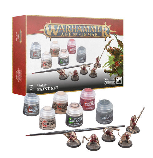 AOS Skaven and Paint Set