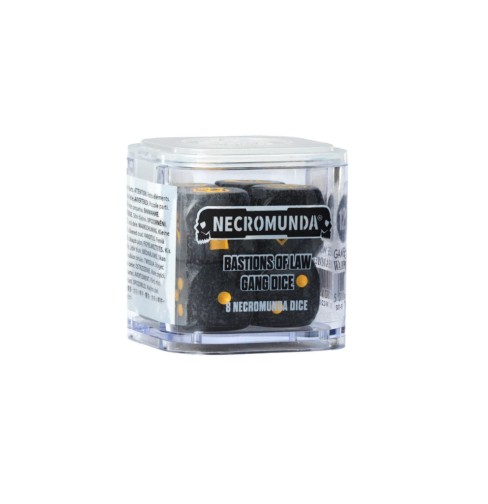 Necromunda Bastions Of Law Gang Dice Set