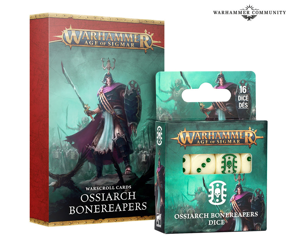 Warscroll Cards Ossiarch Bonereapers Eng