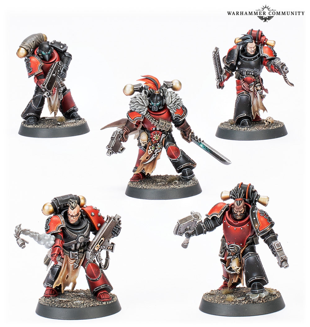 Chaos Space MarinesRed Corsairs Raiders