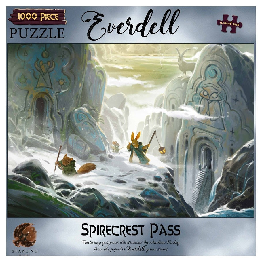 Spirecrest Pass Everdell Puzzle 1000pcs