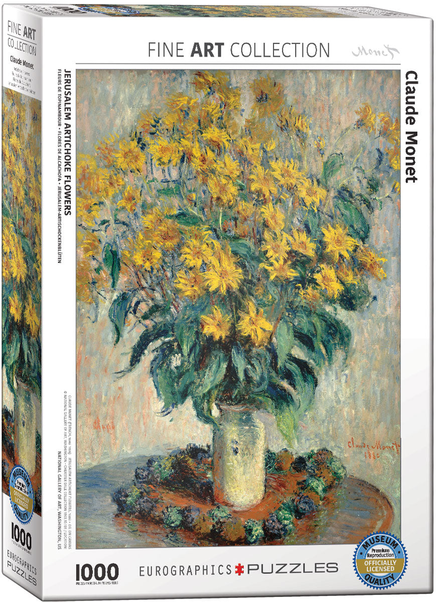 Artichoke Flowers by Monet