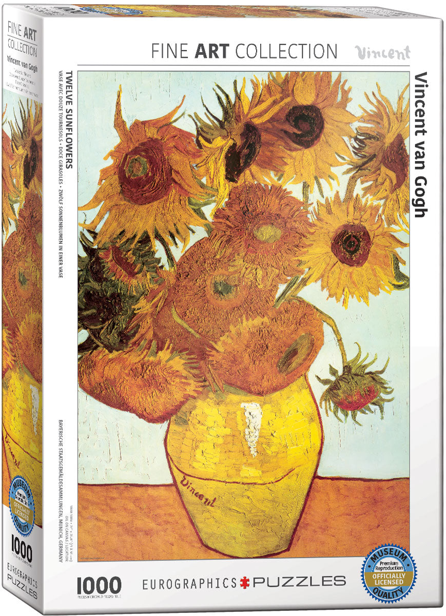 Twelve Sunflowers by van Gogh
