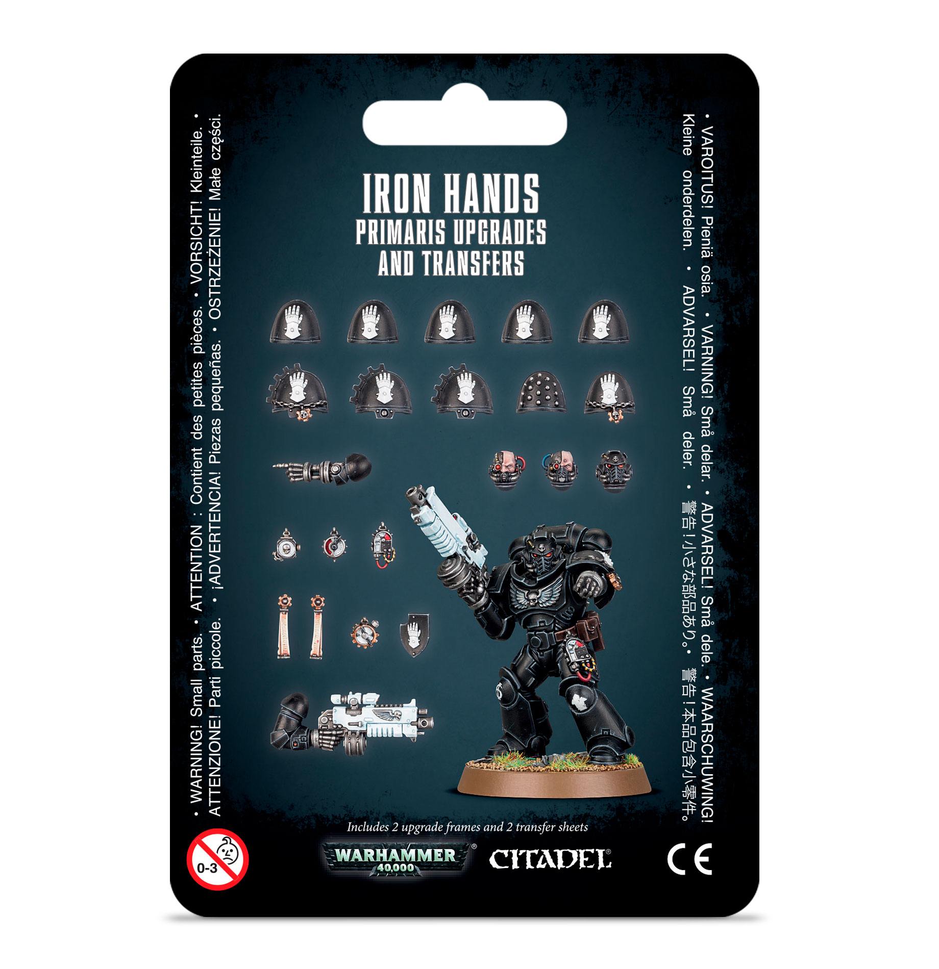 Iron Hands Primaris Upgrades