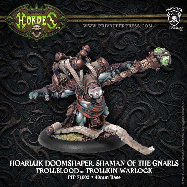 Hordes Trollbloods: Hoarluk Doomshaper (Trollblood Warlock)