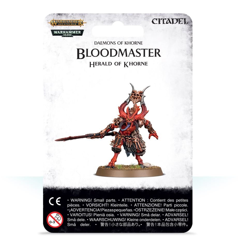 Chaos Daemons Bloodmaster Herald of Khorne