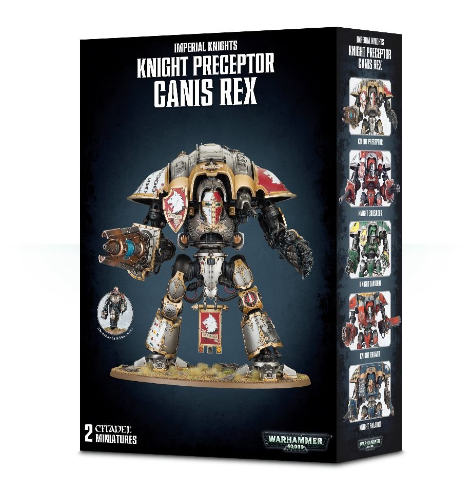 Imperial Knight Preceptor Canis Rex and Variants