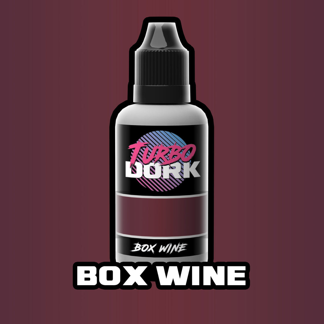 Turbodork Paint: Metallic Box Wine