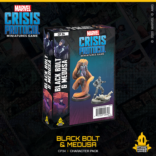 Marvel CP: Black Bolt & Medusa