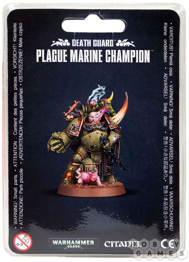 Death Guard Plague Marine Champion