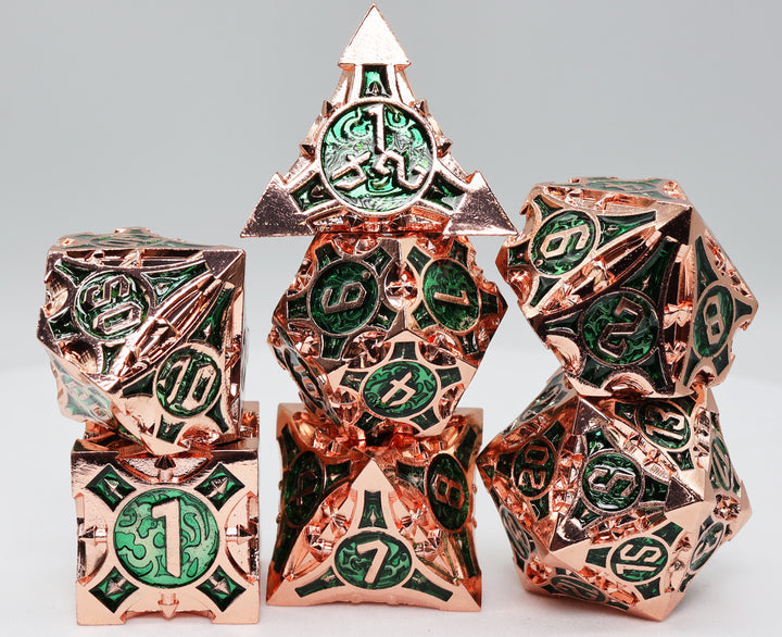 Jungle Arrow  RPG Metal Dice Set