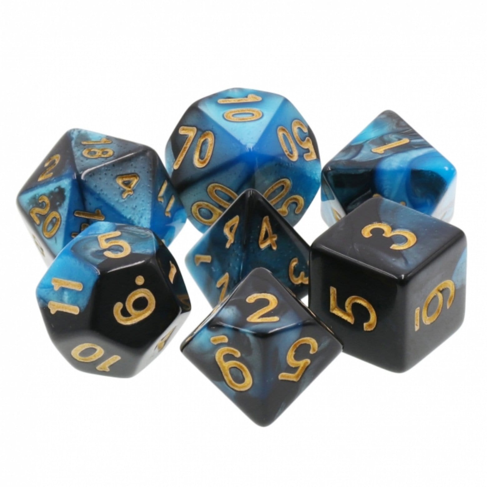 Thunderstorm RPG Dice Set