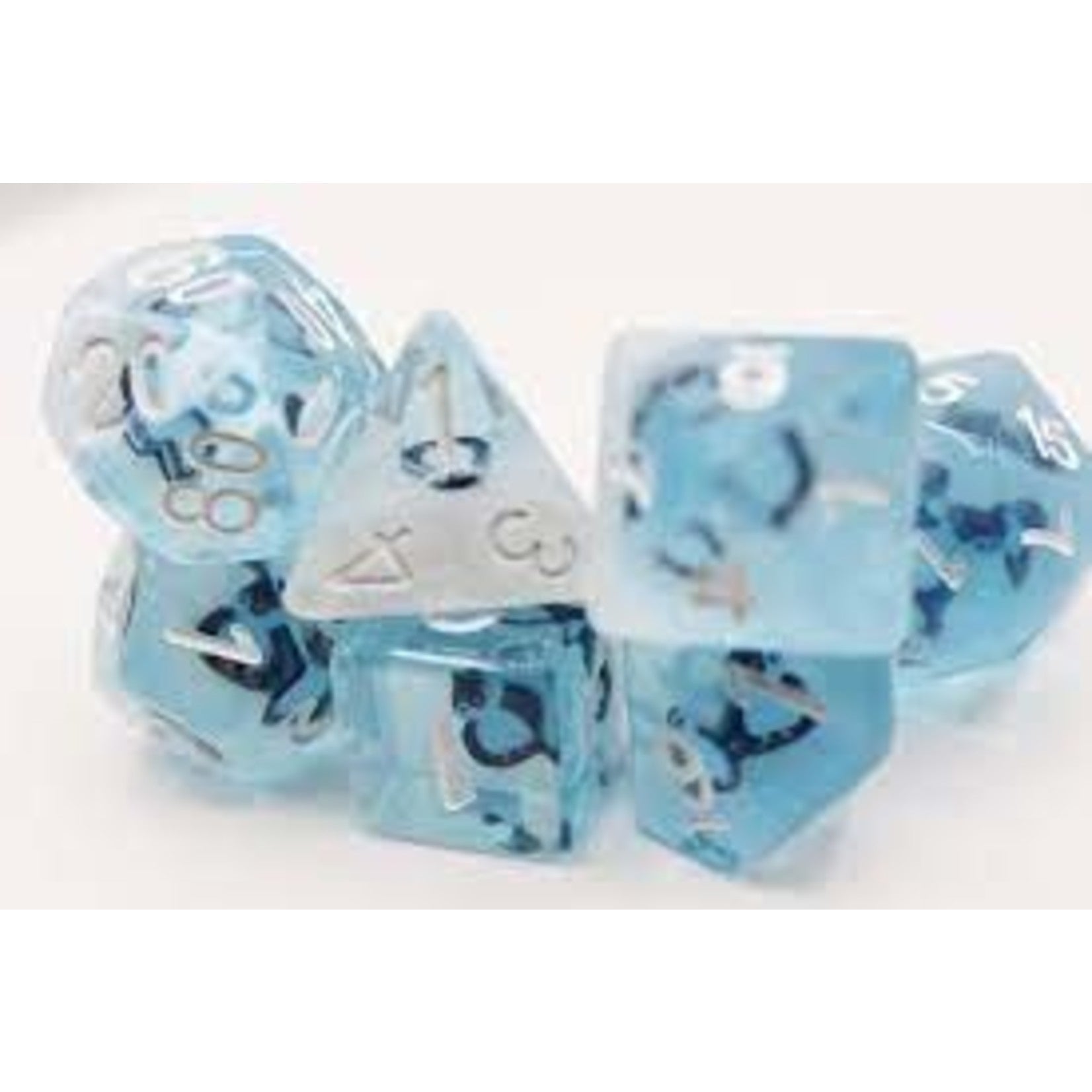 Frozen Penguin RPG Dice Set