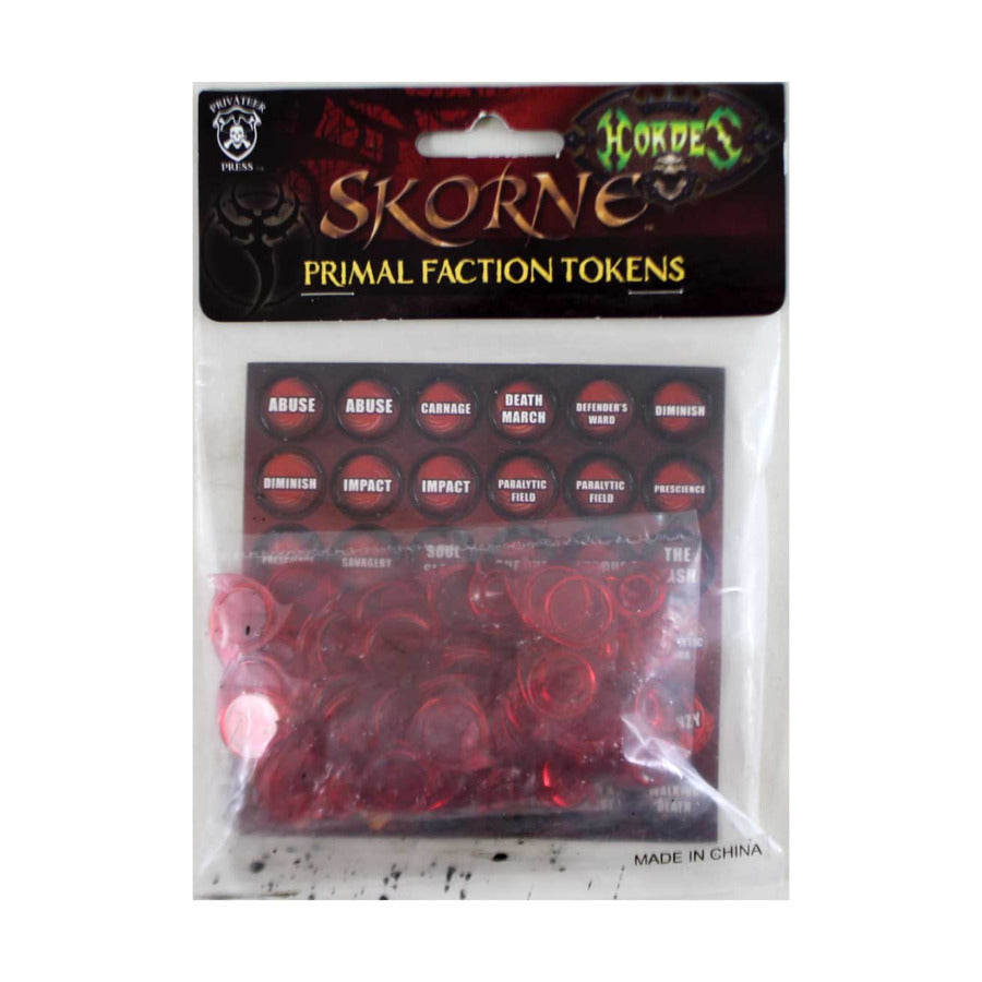 Hordes Skorne: Evolution Faction Tokens