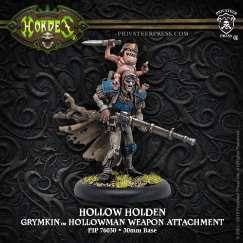 Hordes Grymkin: Hollow Holden (Hollowman Weapon Attachment)