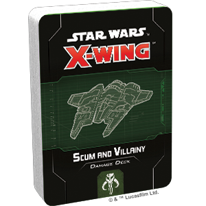 X-Wing 2E Scum and Villainy Damage Deck