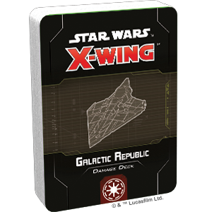 X-Wing 2E Galactic Republic Damage Deck
